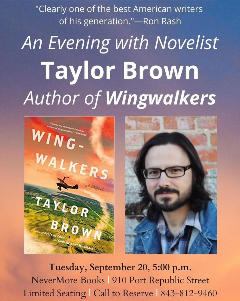 Taylor Brown | Author of FALLEN LAND, GODS OF HOWL MOUNTAIN, and REDNECKS